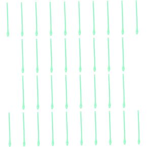 Mikikit 100 Pcs Mixing Cucharas Desechables Plastic Mixing Spatula Plastic Lab Lab Mixing Spatulas Scraper Coffee Experimental Scoop Sampling Spatula Mixing Scoop Mixing Spoons