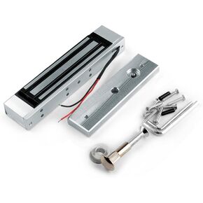 Fail-Safe Electric Magnetic Lock 180KG 350lbs Holding Force for Door Access Control System Electromagnet NC Mode