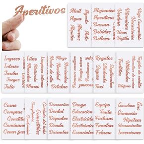 90 Budget Stickers for Cash Envelopes - Golden Stickers for Planners, Budget Binder Stickers for Cash Envelope Wallet & Budget Binder, Money Organizer for Cash and Coupon Organizer(Spanish)