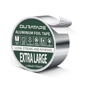 Aluminum Foil Tape,2.36 inch x 22 Yards - 66FT (3.9 mil), Duct Tape, Heat Resistant, Insulation Tape for HVAC, Metal Repair, Heavy Duty Tape for Ductwork, Dryer Vent (2.36 inch x 22 Yard)