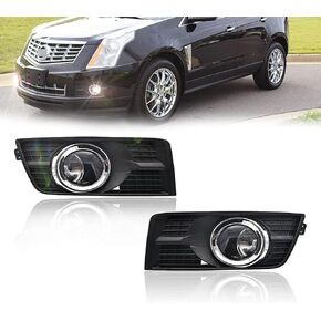 Fog Lights For 2010-2016 Cadillac SRX Bumper Fog Lights Lamps Bulbs accessories