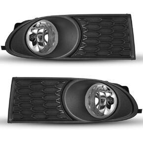 AUTOWIKI Fog Lamp Lights Assemblies For Dodge Journey 2010 2011 2012 2013 2014 2015 2016 2017 2018 2019 2020 1 Pair