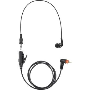 in-Ear Earbud Ear Piece SL300 Ptt Mic Earpiece Two Way Radio Headset for Motorola Walkie Talkie SL300 SL3550e SL7550e(Black,Wired)