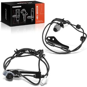 A-Premium Rear Left and Right ABS Wheel Speed Sensor Wiring Harness Compatible with Scion Models - xB 2008-2014 - Rear Driver and Passenger Side, 2-PC Set, Replace# 89516-12051, 89516-12061
