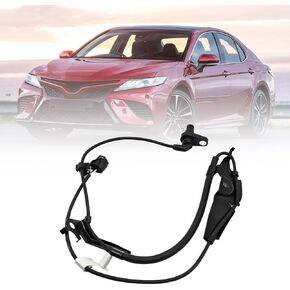 ABS Wheel Speed Sensor Front Right Compatible with Toyota Camry Avalon 2012 2013 2014 2015 2016 2017 2018 Replace 89542-06120 2ABS2676