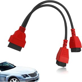 Chry-sler 12+8 Programming Cable Connector Cable Adaptor, Main Test Cable, for Autel DS808 Maxisys MS905 MS906 MS908 PRO Elite Autel