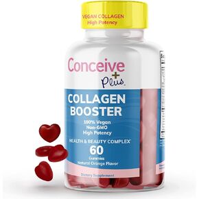 كونسيف بلس كولاجين - علكات الكولاجين للنساء، علكات البيوتين والكولاجين، صحة الشعر والأظافر والمفاصل، عدد 60 علكة، كمية تكفي لمدة 30 يومًا in Kuwait