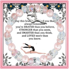 PARTNER Gymnastics Gifts for Girls Women Gymnastics Bracelet Jewelry Gymnastics Inspirational Team Gifts for Gymnast