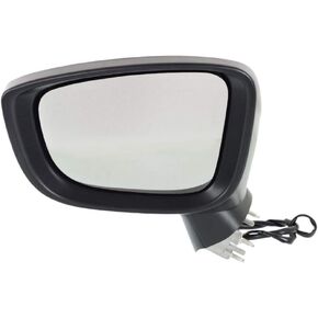 For Mazda 3 2014 2015 2016 Door Mirror Driver Side | Power | Non-Heated | Replacement For BJS7-69-1N7 | MA1320181