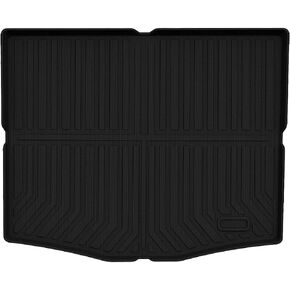 T TGBROS Floor Mats Custom Fit for 2015-2023 2024 Ford Mustang Convertible/Coupe, 2022 Ford Mustang Mach-E Accessories All Weather Protection TPE 2 Rows Floor Liners Set Non-Slip Black