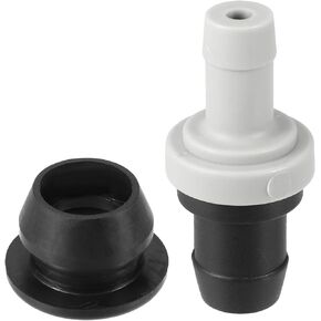 PCV Valve Grommet Kit Exhaust Positive Crankcase Ventilation Fittings No.118100M300/1181241B00 for Nissan Sentra 200SX