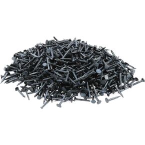 Meuey Lyot- Black Iron Nails 13mm（1/2inch）Cut Tacks Metal Spike Boots Leather Heel Soles Repair and Replacement -1000PCS