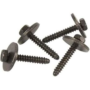 Rexka 15pcs Radiator Support Splash Shield Screw W715060-S450B for Ford Explorer F150 Mustang Continental