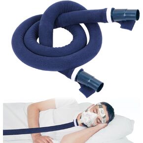 CPAP Tube Hose Cover 6ft CPAP Tubing Covers Tubing Insulator with Zipper Soft Zippered Fleece Wrap Fits for All Type of CPAP Tubing