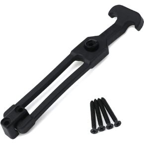 1 PCS Rubber Flexible T-Handle Hasp Draw Latch for Tool Box, Cooler,Elastic Shock Absorption Buckle Thermos Toolbox Buckle