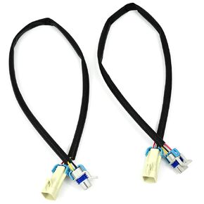 Michigan Motorsports Grey Oxygen Sensor Harness 24" Square 4 Pin LS1 LS2 O2 Wire Harness Gray Qty-2
