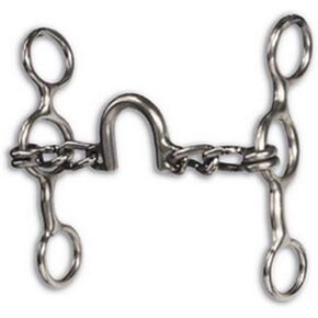 Equisential by Professionals Choice Equine Performance Short Shank Ported Chain Bit