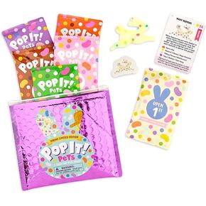 Pop It! Pets - Spring Limited Edition - Season 2 | Mystery Pets Collectible | 5 Exclusive Pets in Limited Edition Pouch | 17 Surprises in Total