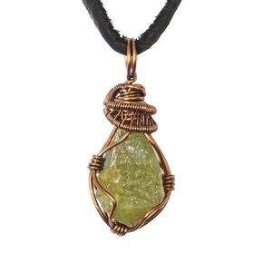 Designs by Nature Gems Handmade Men’s Black Tourmaline Necklace 24 inch Black Leather Cord Antique Bronze, October Birthstone