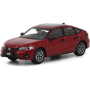 PAUDIMODEL Paudi Model 1/43 Scale Diecast Cars Honda Civic 2022 Model Car Red