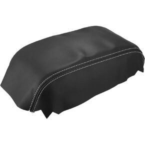 Center Console Armrest Covers for Nissan Pathfinder 2005-2012 / Car Interior Accessories/Durable Faux Leather / 1 Pcs Black Gray