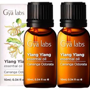 زيت يلانج يلانج العطري من Gya Labs (10 مل) - رائحة زهرية غريبة - عبوتان in Kuwait