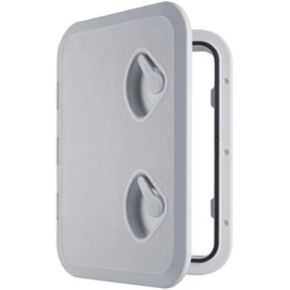 SEAFLO Marine Deck Access Hatch & Lid - 17.3" x 12.4" (White)