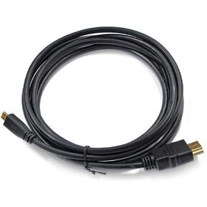 Micro HDMI to HDMI - 5 Feet, Support Full HD and 4K Audio and Video Output- Compatible with Sony Handycam HDR-CX405, HDR-CX455, HDR-CX675, FDR-AX33, FDR-AX53, FDR-AX100