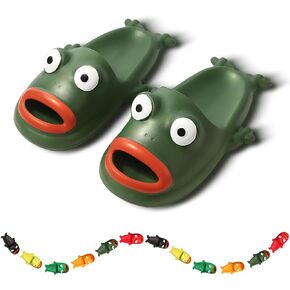 Cloud Slides, Frog Slippers, Funny Slippers, Foam Slides,Fish Slippers Novelty Lightweight For Indoor, Shower, Beach, Pool, Camping, Funny Gift in Saudi Arabia