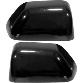 uxcell 1 Pair Chrome Plated Top Half Mirror Cover for Ford F-350 Super Duty 2017-2022 for Ford F-550 Super Duty 2017-2019 for Ford F-450 Super Duty 2017-2022