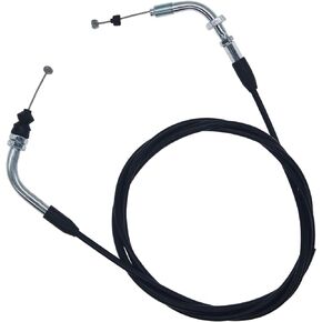 78" Throttle Cable Gas Cable Accessory Fit for GY6 50cc 150cc QMB139 Chinese Roketa Jonway Taotao VIP Future Champion Lacer Peace Wildfire Bws Scooter Moped Parts. (Black)