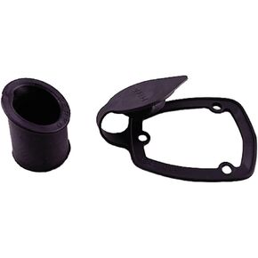 Perko 0480DP0BLK Cap and Gasket Kit for Fishing Rod Holder 0448DP1CHR