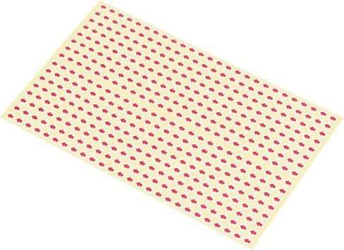 PATIKIL Small Arrow Stickers 0.2" Dia, 15 Sheet Self Adhesive Round Product Inspection Defects Indicator Industrial Work, Red in Saudi Arabia