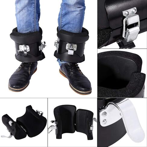 أحذية الجاذبية Zeroone أحذية انعكاس معلقة أحذية الجاذبية الصلب الصلب أحذية انعكاس لسحب ما يصل شنقا الأحذية لتمتد العضلات، وتخفيف آلام الظهر in Saudi Arabia