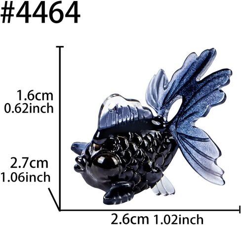 Goldfish Miniatures Decor 1:12 1inch Epoxy Art UV Resin Inlay 6 Assortment Figurines 4464-4469 in Saudi Arabia