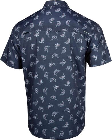 Salt Life Men's Game Time Woven Short Sleeve Perfromance Tee in Saudi Arabia