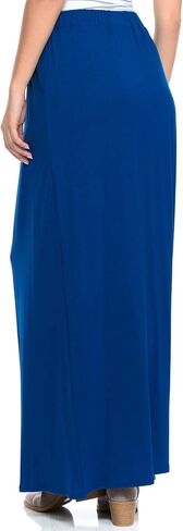 Pastel by Vivienne Women's Maxi Skirt with Elastic Waistband and Pockets in Saudi Arabia