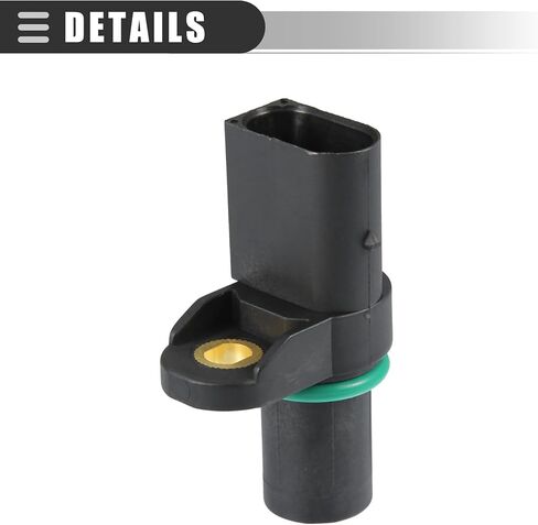Motoforti Camshaft Position Sensor, for BMW Models Select 1998-2008, Plastic, 12141435351, Black in Saudi Arabia