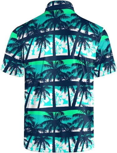 Men's Classic Golf Shirt Psychedelic Mushrooms Short Sleeve Casual Comfort in Saudi Arabia