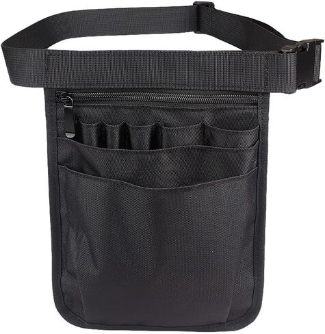 Nurse Fanny Pack, Nurse Waist Pouch Bag for Women Men, Medical Fanny Pack for Nurses, Utility Nurse Tool Belt for Stethoscopes Bandage Scissors Other Emergency Supplies, for Student and Nurse Use in Saudi Arabia