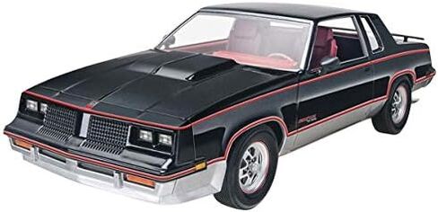 Revell 85-4317 '83 Hurst Oldsmobile Model Car Kit 1:25 Scale 94-Piece Skill Level 4 Plastic Model Building Kit. Black in Saudi Arabia