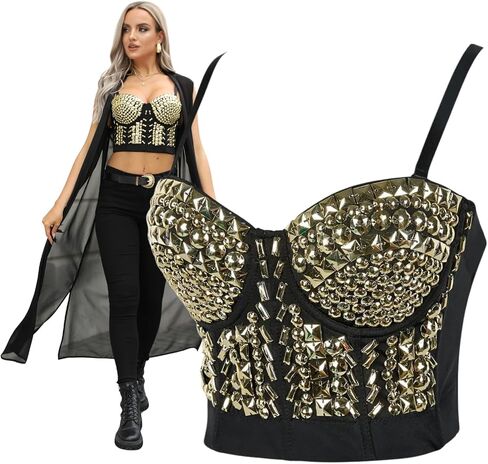 Party Bustier Corset Party Top - Ideal Rave Outfit for Women - Festival Outfit or Party Corset Top for Women in Saudi Arabia