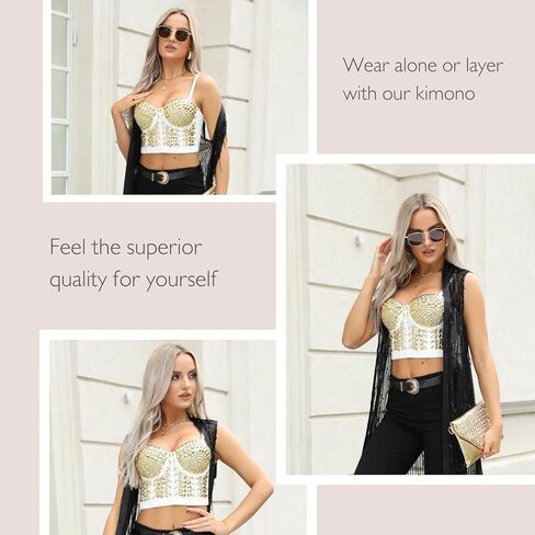 Party Bustier Corset Party Top - Ideal Rave Outfit for Women - Festival Outfit or Party Corset Top for Women in Saudi Arabia
