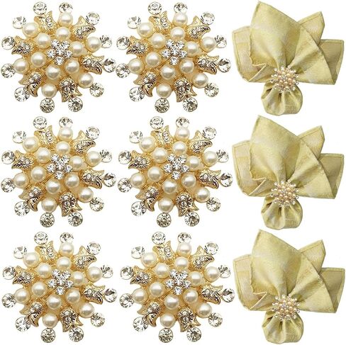 Lemon Napkin Rings Set of 8, Lovely Yellow Decorative Fruit Lemon Napkin Ring Holder for Wedding, Dinner Party, Summer Holiday, Table Decorations, Lemon Gold in Saudi Arabia