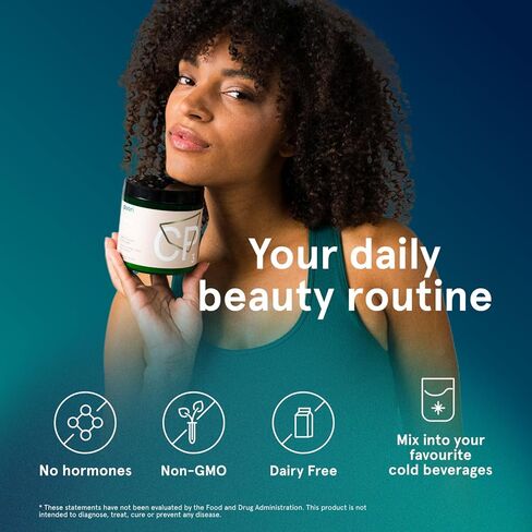 Puori Collagen Powder Supplement with Biotin & Hyaluronic Acid, CP3 Beauty Complex - Hydrolyzed Collagen Peptides - Skin, Hair & Nails - Zinc, Vitamin B, Vitamin C - Lemon in Kuwait