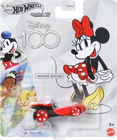 Hot Wheels Disney 100 Character Cars Minnie Mouse, 1:64 Scale Collectible Toy Car from Disney in Saudi Arabia