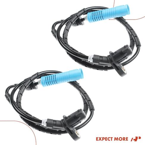 A-Premium ABS Wheel Speed Sensor Compatible with BMW Models - Z4 2003 2004 2005 2006 2007 2008 - Rear Driver and Passenger Side, 2-PC Set, Replace# 6757281, 34526757281 in Saudi Arabia