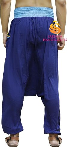 SARJANA HANDICRAFTS Men Harem Pants Mos Crepe Yoga Trousers Hippie in Saudi Arabia