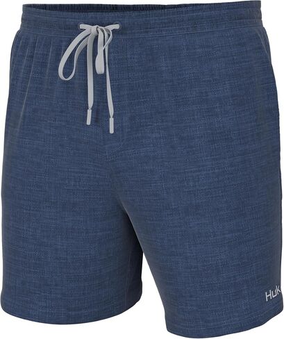 HUK Volley Pattern, 5.5" Quick-Dry Fishing Shorts for Men in Saudi Arabia