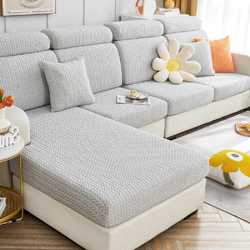 Magic Sofa Covers Soothing Home Sofa Cushion Covers Sofa Hero Covers for Couch Magic Couch Covers Stretch Slipcovers for Couches and Sofas (Wheat-Blue,Large Single Seat Cover) in Saudi Arabia